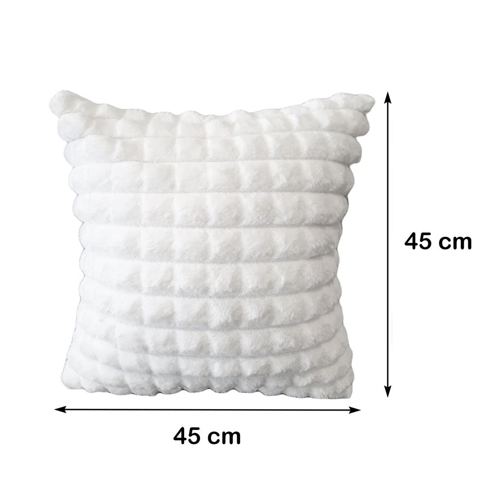 หมอนอิง HOME LIVING STYLE MILKY 18X18 นิ้ว สีขาว