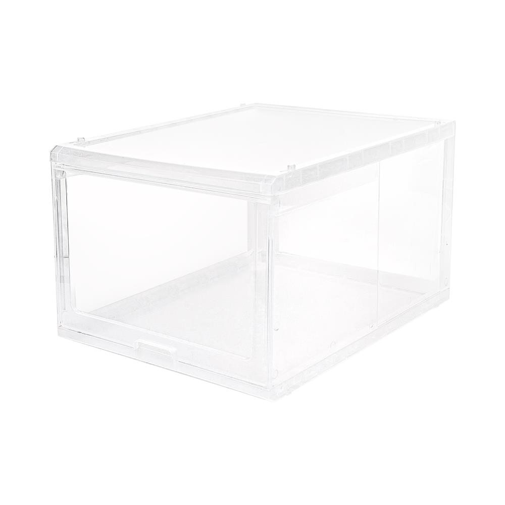 กล่องรองเท้าฝาสไลด์ STACKO CARGO 28.7x36x22.2 ซม. สีใส_1