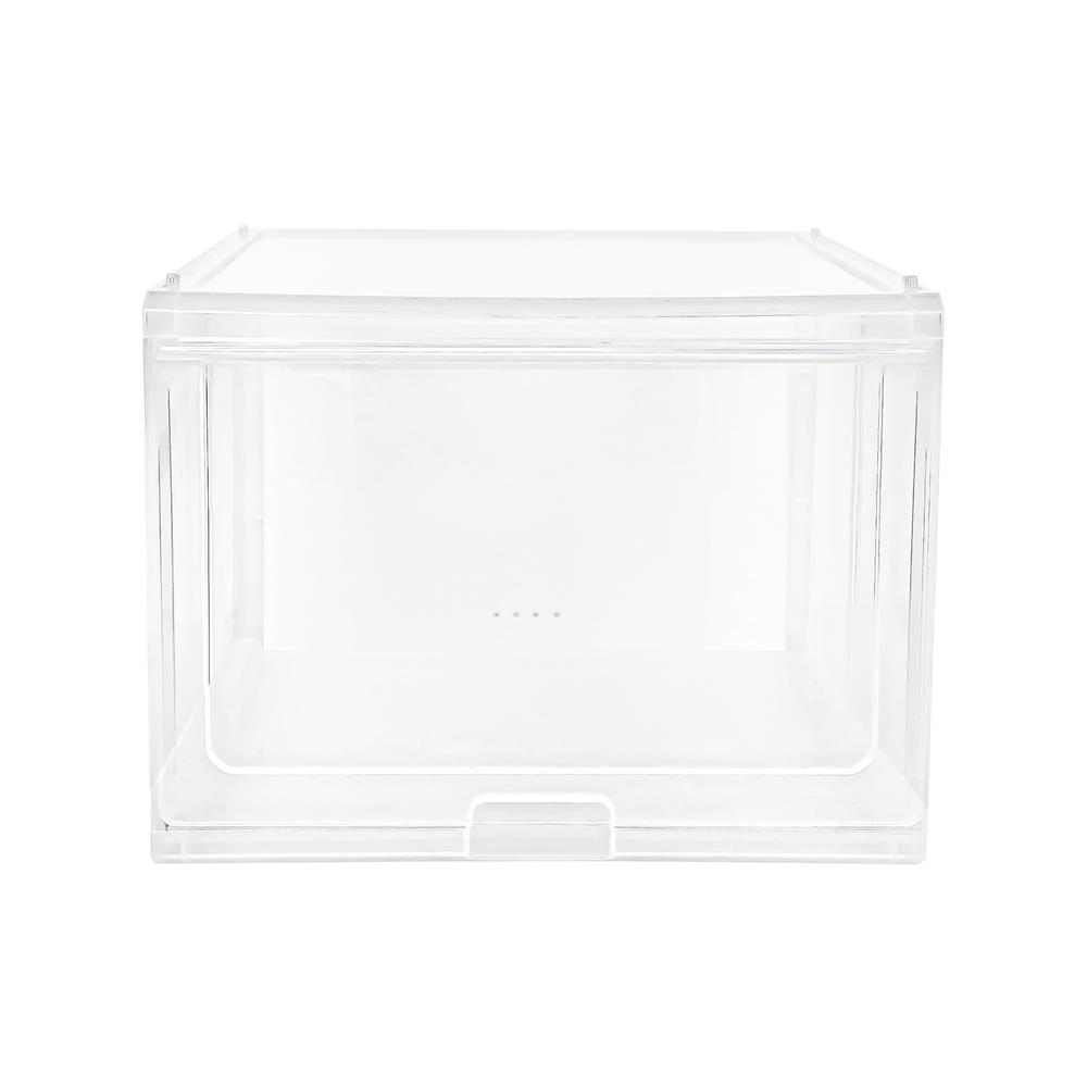 กล่องรองเท้าฝาสไลด์ STACKO CARGO 28.7x36x22.2 ซม. สีใส