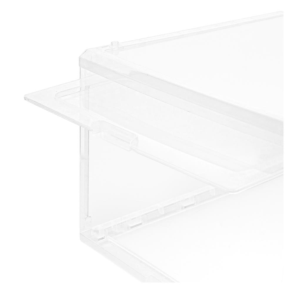 กล่องรองเท้าฝาสไลด์ STACKO CARGO 28.7x36x22.2 ซม. สีใส