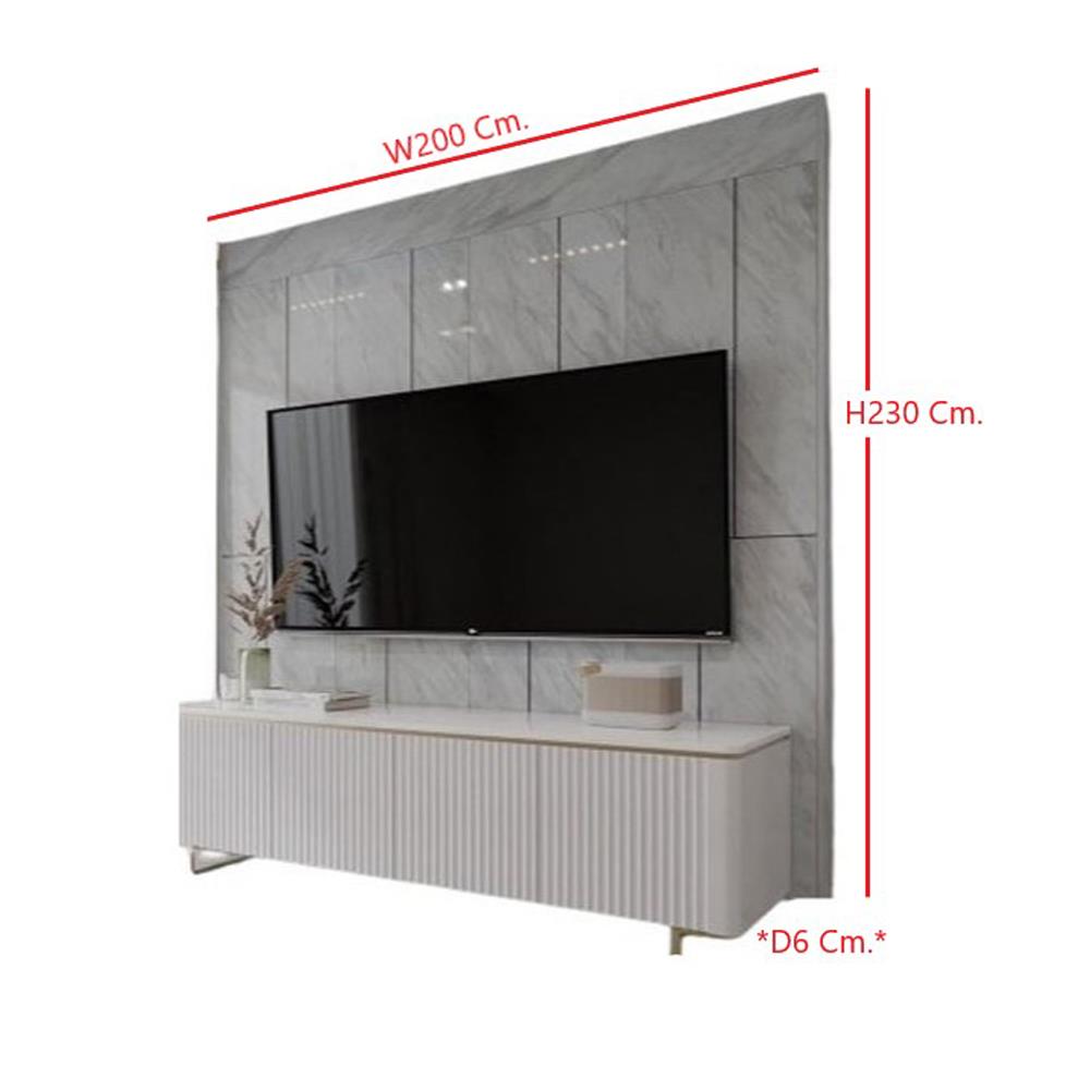 ผนังตกแต่งสำเร็จรูป SB BUILT IN 59059869 200 ซม. ลายหิน VOLAKAS