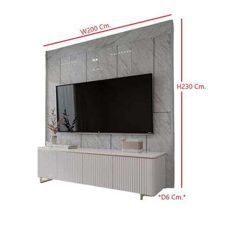 ผนังตกแต่งสำเร็จรูป SB BUILT IN 59059869 200 ซม. ลายหิน VOLAKAS_2