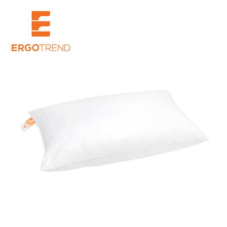 หมอนหนุน ใยสังเคราะห์ ERGOTREND ERGO CLOUD-S SOFT 73x48x15 ซม. สีขาว