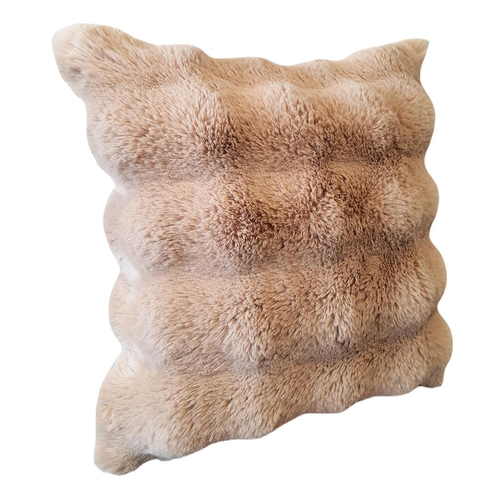 หมอนอิง HOME LIVING STYLE LATTE 18X18 นิ้ว สีน้ำตาล