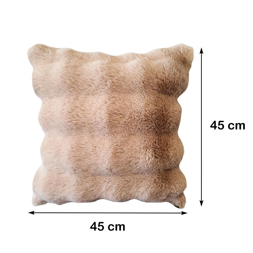 หมอนอิง HOME LIVING STYLE LATTE 18X18 นิ้ว สีน้ำตาล