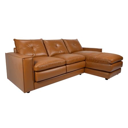 โซฟาเข้ามุมขวา FURDINI ASHER สีน้ำตาล_1