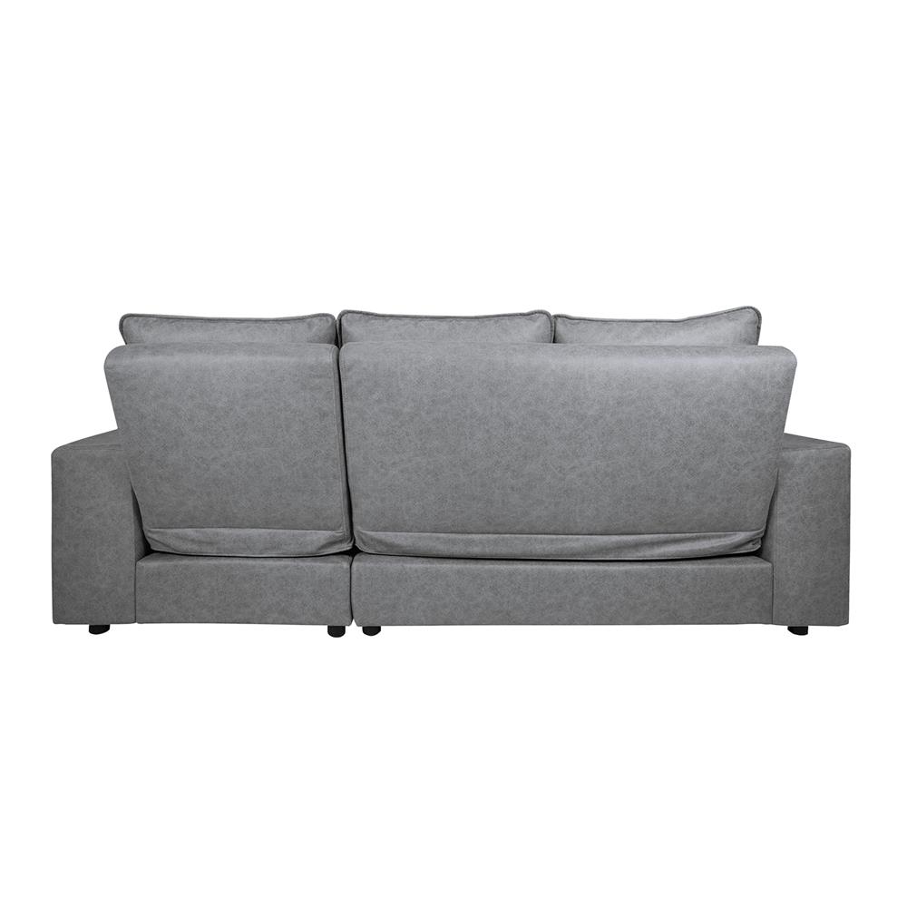 โซฟาเข้ามุมขวา FURDINI STAR สีเทาเข้ม