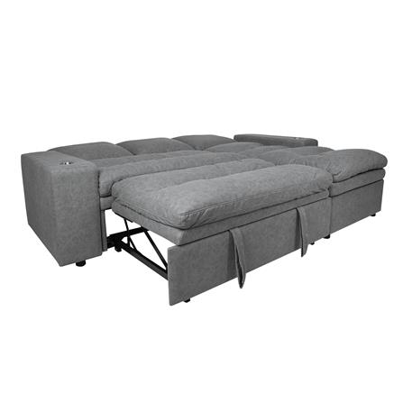 โซฟาเข้ามุมขวา FURDINI STAR สีเทาเข้ม_3