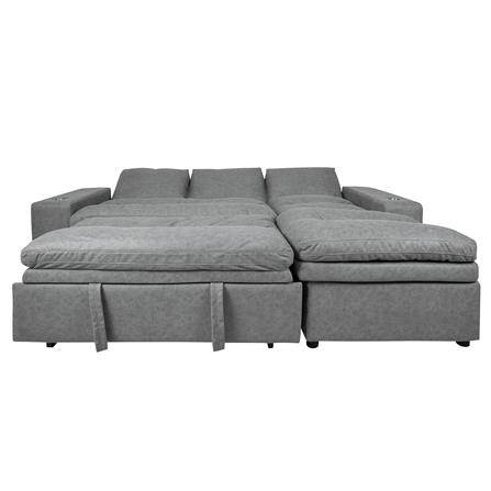 โซฟาเข้ามุมขวา FURDINI STAR สีเทาเข้ม_5