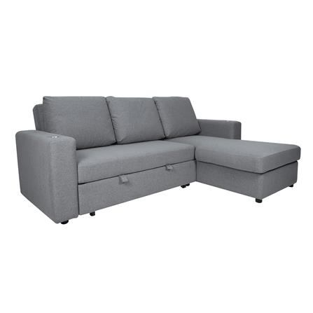 โซฟาเข้ามุมขวา FURDINI COOPER สีเทาเข้ม_1