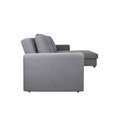 โซฟาเข้ามุมขวา FURDINI COOPER สีเทาเข้ม_5