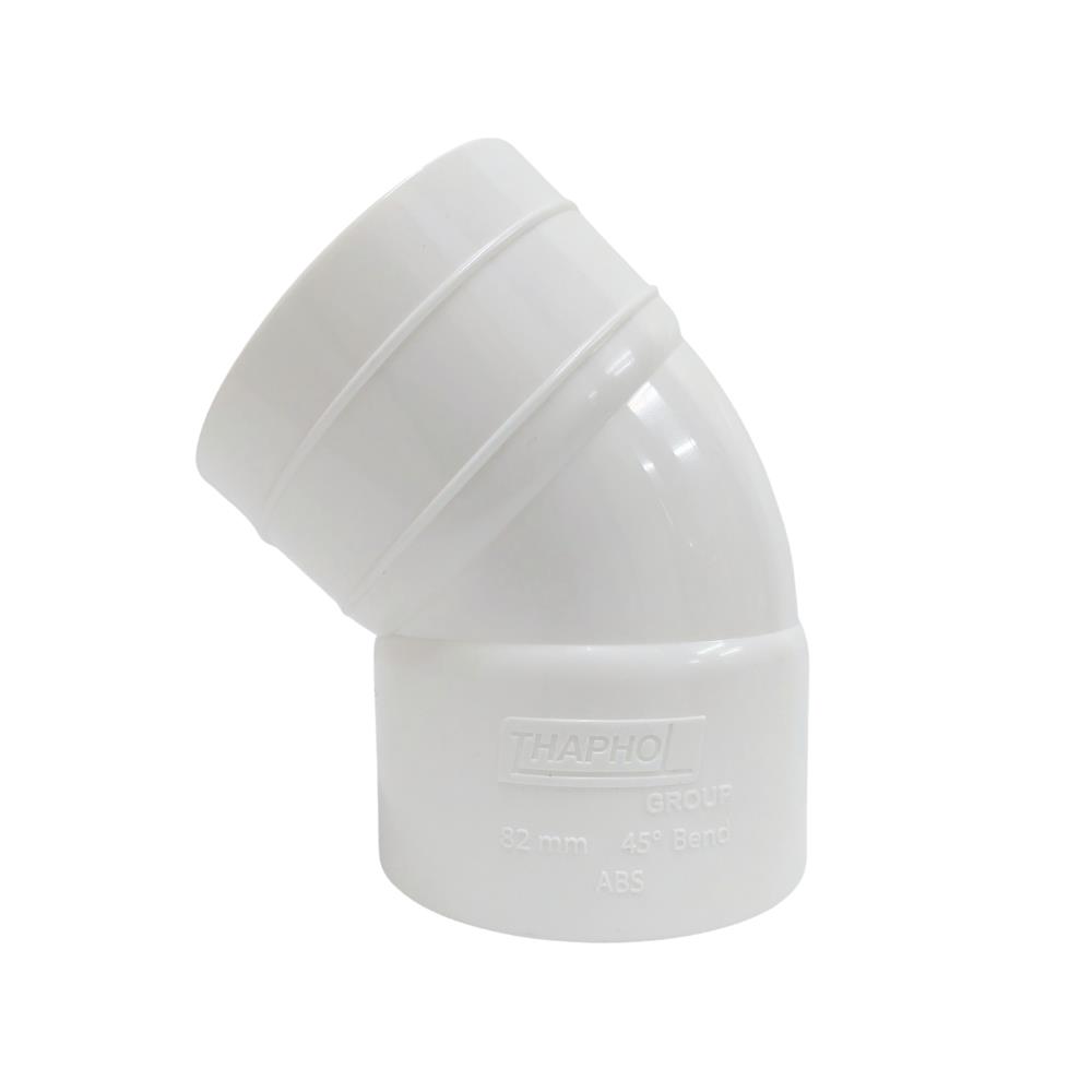ข้องอ 45 องศา THAPHOL สีขาว