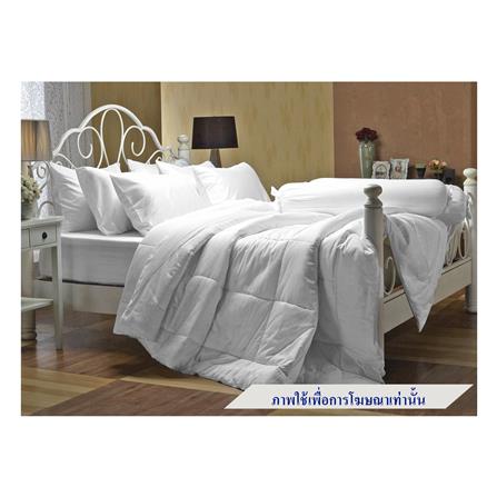 ชุดผ้าปูที่นอน 6 ฟุต 6 ชิ้น JESSICA C-SILKSHINE 22086 สีขาว_0