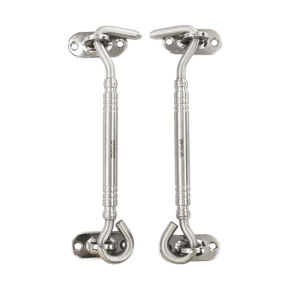 ขอสับ SOLO WHK156-6 6 นิ้ว สีสเตนเลส แพ็ก 2 ชิ้น