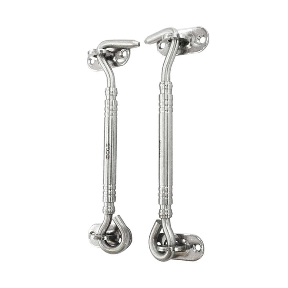 ขอสับ SOLO WHK156-6 6 นิ้ว สีสเตนเลส แพ็ก 2 ชิ้น