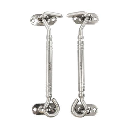 ขอสับ SOLO WHK156-6 6 นิ้ว สีสเตนเลส แพ็ก 2 ชิ้น