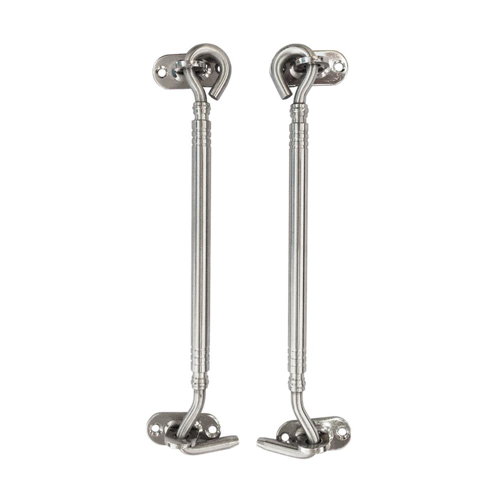 ขอสับ SOLO WHK158-8 8 นิ้ว สีสเตนเลส แพ็ก 2 ชิ้น