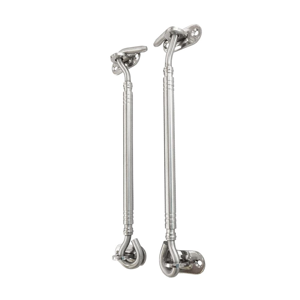 ขอสับ SOLO WHK158-8 8 นิ้ว สีสเตนเลส แพ็ก 2 ชิ้น