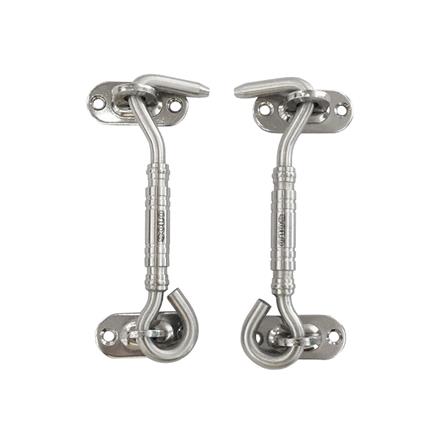 ขอสับ SOLO WHK154-4 4 นิ้ว สีสเตนเลส แพ็ก 2 ชิ้น