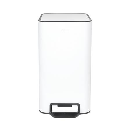 ถังขยะเหยียบเหลี่ยม ACCO TIDY 9 ลิตร สีขาว_2