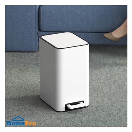ถังขยะเหยียบเหลี่ยม ACCO TIDY 9 ลิตร สีขาว_6