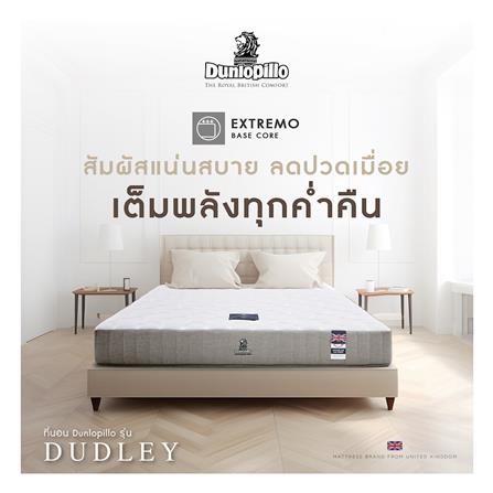 ที่นอน 5 ฟุต DUNLOPILLO DUDLEY พร้อมหมอนหนุน 2 ชิ้น_5