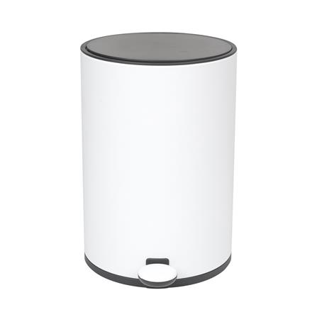 ถังขยะเหยียบกลม ACCO STYLISH 5 ลิตร สีขาว_2
