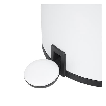 ถังขยะเหยียบกลม ACCO STYLISH 5 ลิตร สีขาว_5