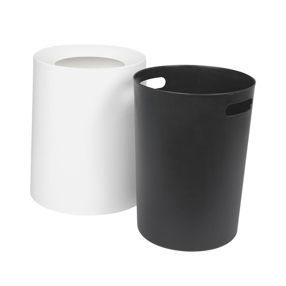 ถังขยะกลม ACCO TUBULAR 10 ลิตร สีครีม