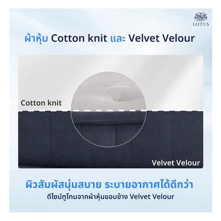 ที่นอน 6 ฟุต LOTUS ROYAL CROWN พร้อมหมอนหนุน 2 ชิ้น_15