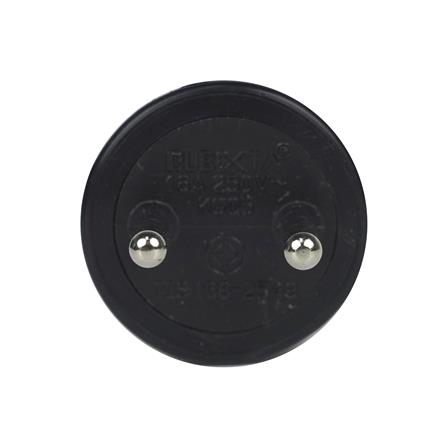 ปลั๊กยางตัวผู้ 2 ขากลม ELECKTA E-001_3