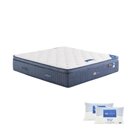 ที่นอน 5 ฟุต LOTUS ROYAL CROWN พร้อมหมอนหนุน 2 ชิ้น_0