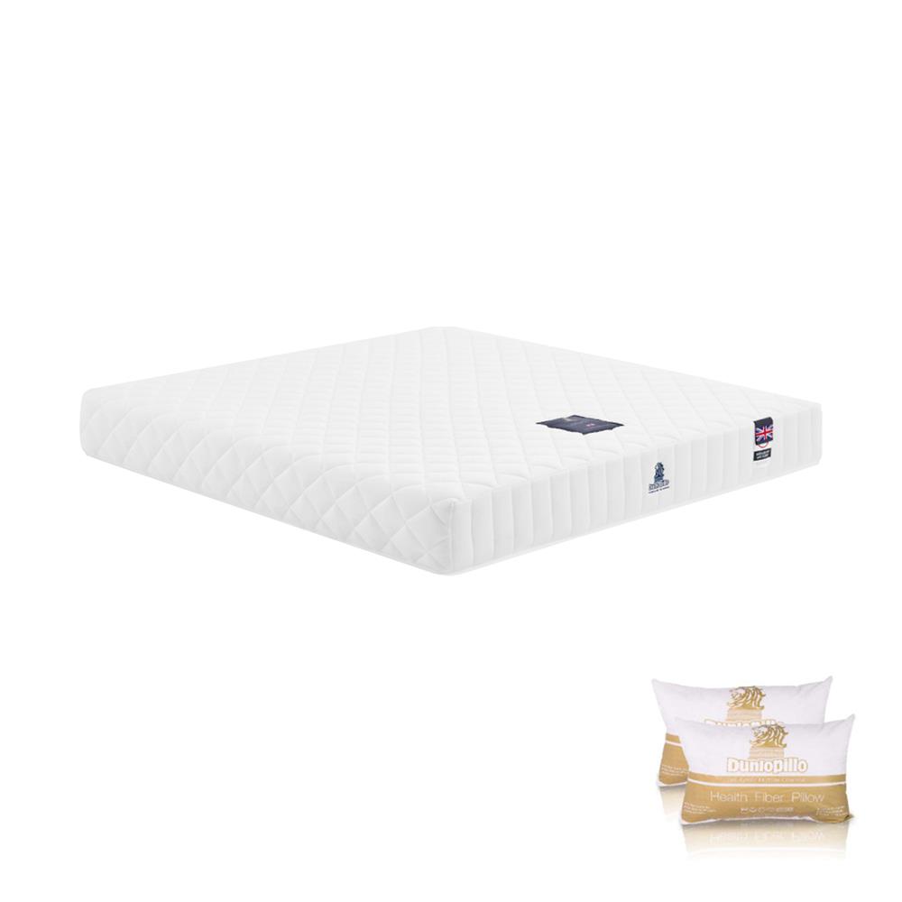 ที่นอน 6 ฟุต DUNLOPILLO UTOPIA พร้อมหมอนหนุน 2 ชิ้น