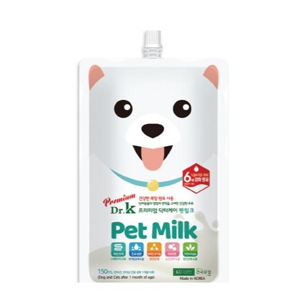 นมสำหรับสัตว์เลี้ยง PREMIUM DR.K PET MILK 150 มล.