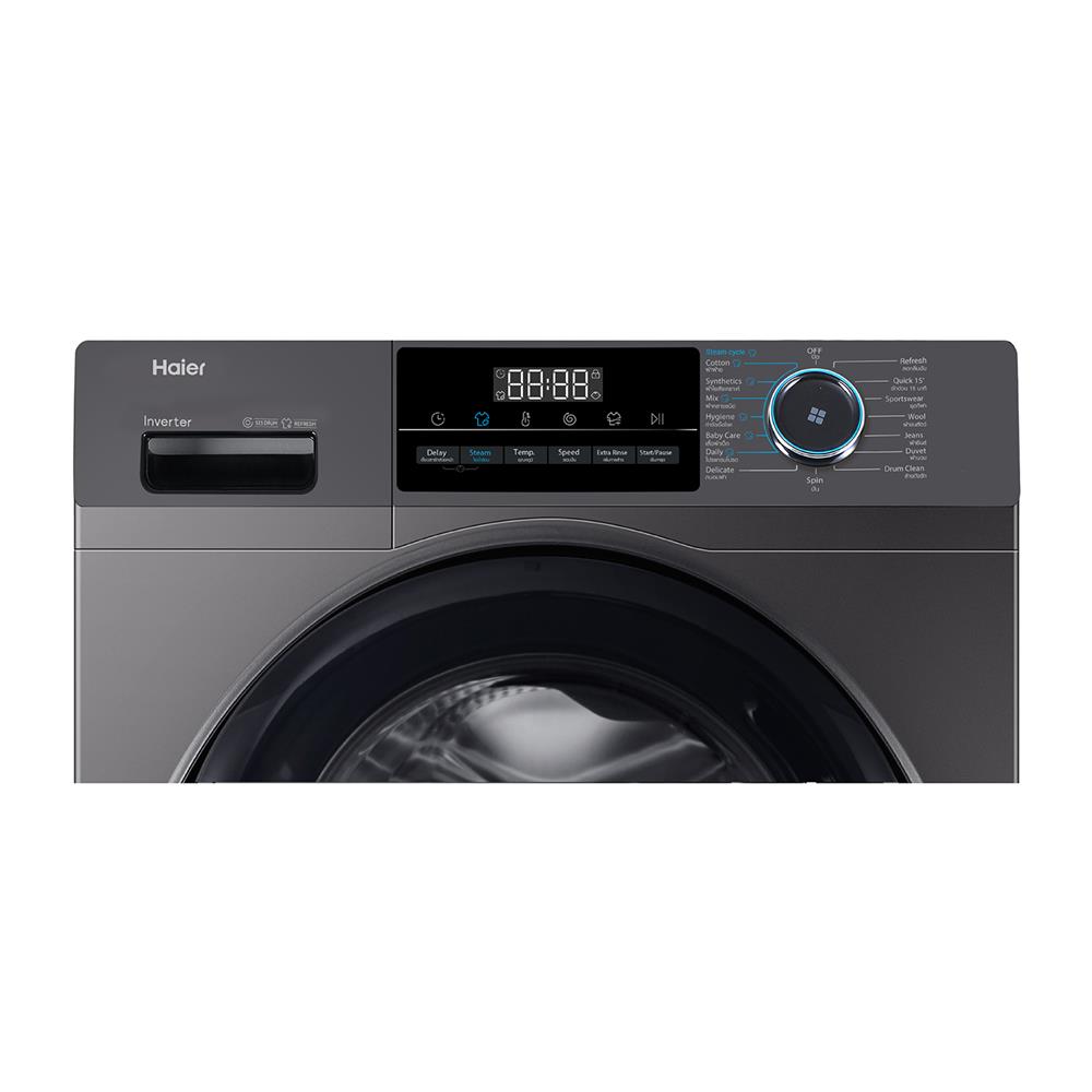 เครื่องซักผ้าฝาหน้า HAIER HW105-BP14929AS6 10.5 กก. 1400RPM อินเวอร์เตอร์