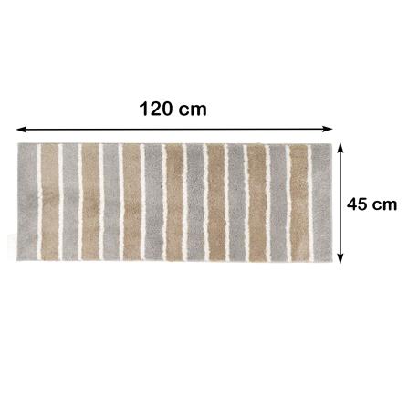 พรม HOME LIVING STYLE SHIRO 45X120 ซม. สีน้ำตาล_6