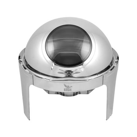 อ่างอุ่นอาหารกลม ฝากระจกเลื่อน 6.5 ลิตร KECH_2