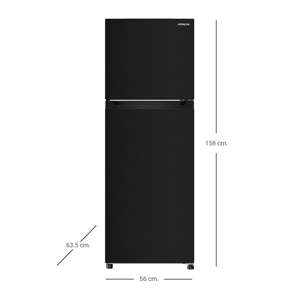 ตู้เย็น 2 ประตู HITACHI HRTN5255MFBBKTH 8.5 คิว สีดำ อินเวอร์เตอร์