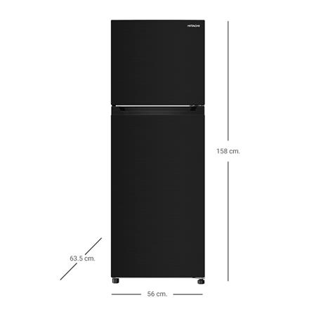 ตู้เย็น 2 ประตู HITACHI HRTN5255MFBBKTH 8.5 คิว สีดำ อินเวอร์เตอร์_7
