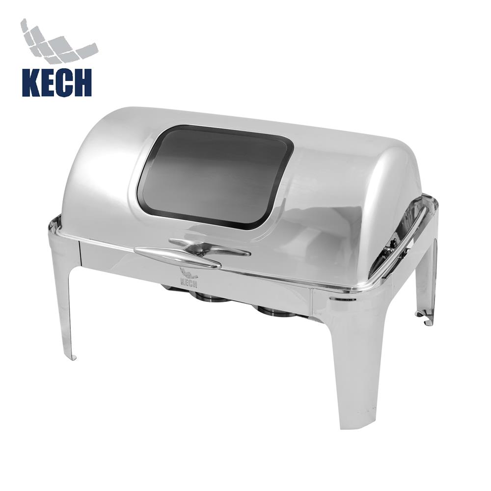 อ่างอุ่นอาหารเหลี่ยม ฝากระจกเลื่อน 9 ลิตร KECH_0