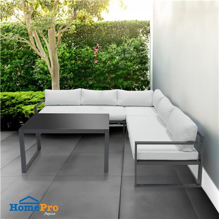 ชุดโซฟาสนาม SPRING MORINE สีขาว/ดำ_11