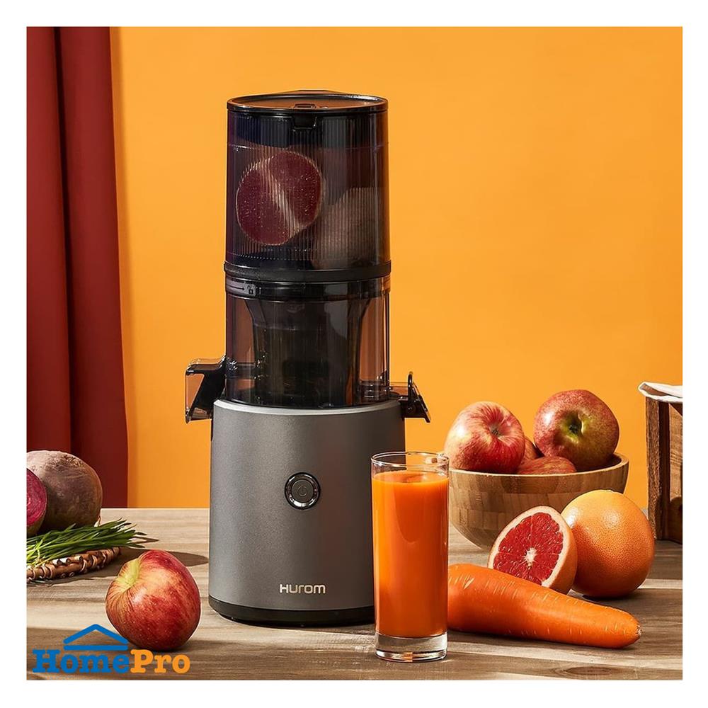 เครื่องสกัดน้ำผลไม้รอบต่ำ HUROM H300E สีเทา