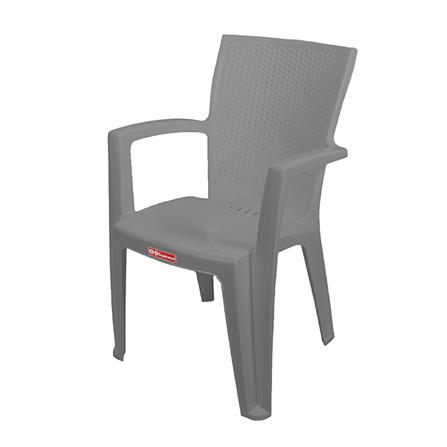เก้าอี้พลาสติก SUPERWARE GIAVA สีเทา_0
