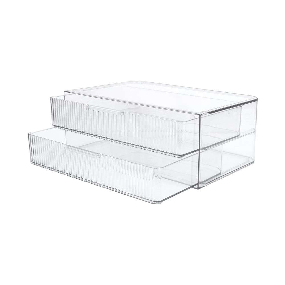 กล่องจัดเก็บเครื่องสำอาง STACKO BREIS 31.4x20.3x12.3 ซม. สีใส