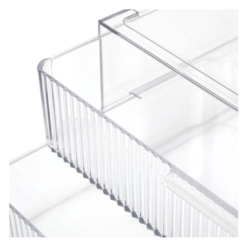 กล่องจัดเก็บเครื่องสำอาง STACKO BREIS 31.4x20.3x12.3 ซม. สีใส