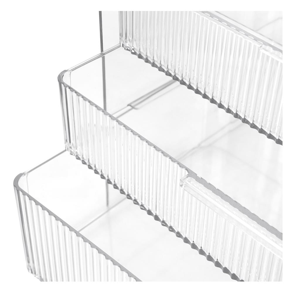 กล่องจัดเก็บเครื่องสำอาง STACKO BREIS 31.2x20x37.8 ซม. สีใส