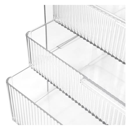กล่องจัดเก็บเครื่องสำอาง STACKO BREIS 31.2x20x37.8 ซม. สีใส_4