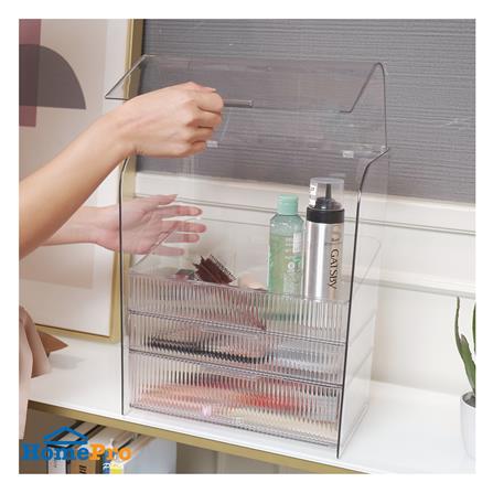 กล่องจัดเก็บเครื่องสำอาง STACKO BREIS 31.2x20x37.8 ซม. สีใส_6