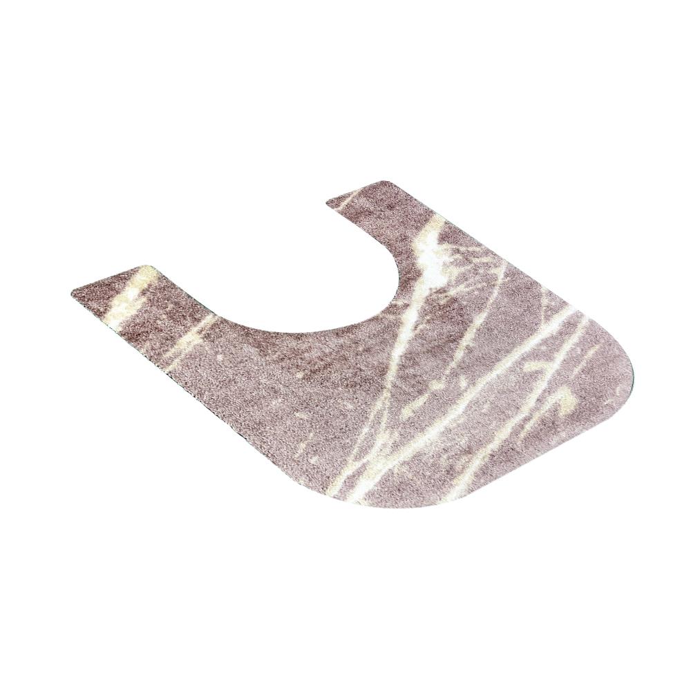 พรมห้องน้ำ PRAW DE MARBLE PINK 62X70 ซม. สีชมพู