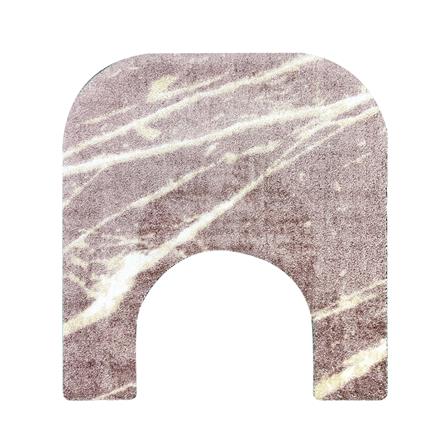 พรมห้องน้ำ PRAW DE MARBLE PINK 62X70 ซม. สีชมพู